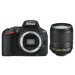 NIKON D5500 - Kamera DSLR 24,2 MP (Display von 3,2-optischen Bildstabilisator, Full HD), Farbe schwarz - Kamera Kit Karosserie mit Nikkor 18 - 105 mm f/3,5 - 5,6 ED VR (Importiert)-22
